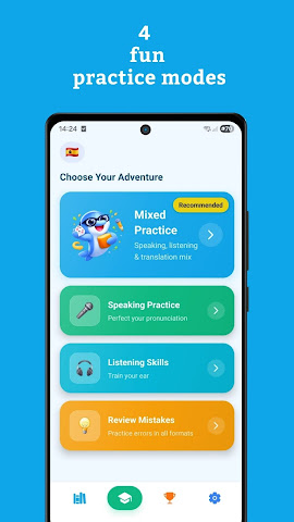 Practice modes